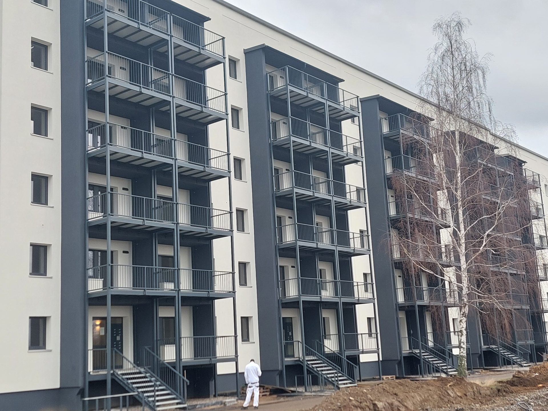 Wohngebäude im Sanierungsgebiet Thierbacher Straße / Braußwiger Straße in Kitzscher